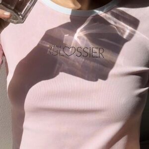 Glossier Las Vegas Exclusive Baby Tee